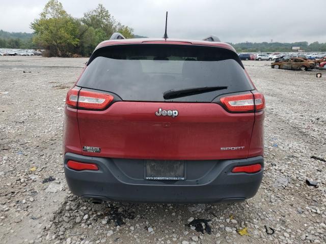1C4PJLAB6GW177396 - 2016 JEEP CHEROKEE SPORT 栗色 照片 6