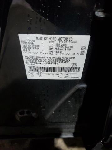 2FMDK4JC5EBA81056 - 2014 FORD EDGE SEL Siyah fotoğraf 13