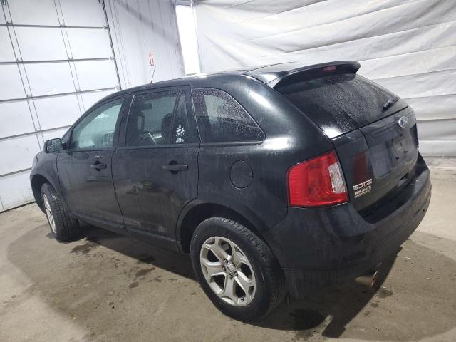 2FMDK4JC5EBA81056 - 2014 FORD EDGE SEL Siyah fotoğraf 2