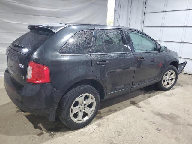 2FMDK4JC5EBA81056 - 2014 FORD EDGE SEL Siyah fotoğraf 3