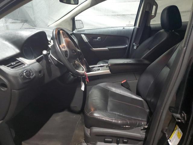 2FMDK4JC5EBA81056 - 2014 FORD EDGE SEL Siyah fotoğraf 7