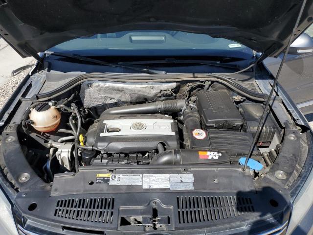 WVGBV7AX7GW054851 - 2016 VOLKSWAGEN TIGUAN S GRAY photo 11