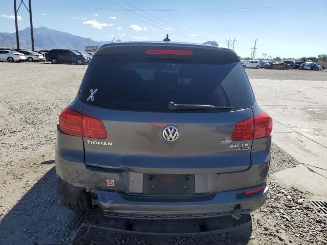 WVGBV7AX7GW054851 - 2016 VOLKSWAGEN TIGUAN S GRAY photo 6