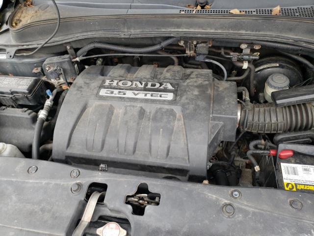 5FNYF18496B006792 - 2006 HONDA PILOT EX ლურჯი ფოტო 12