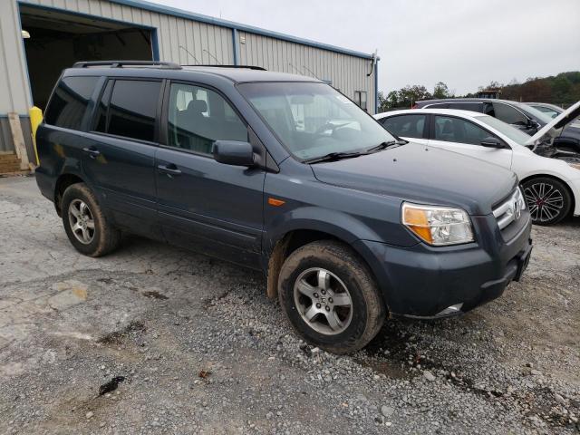 5FNYF18496B006792 - 2006 HONDA PILOT EX ლურჯი ფოტო 4