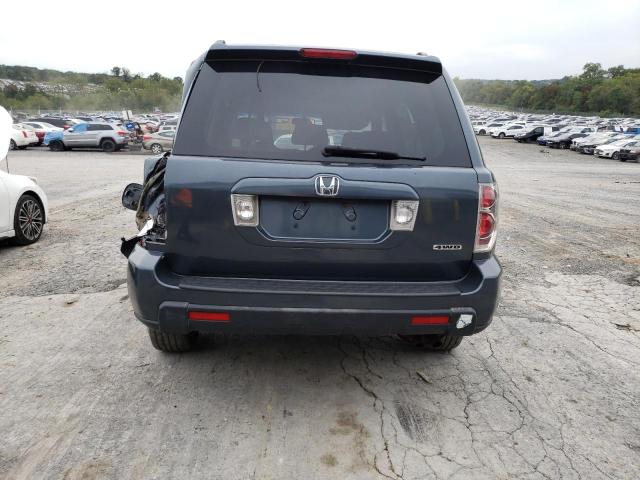 5FNYF18496B006792 - 2006 HONDA PILOT EX ლურჯი ფოტო 6