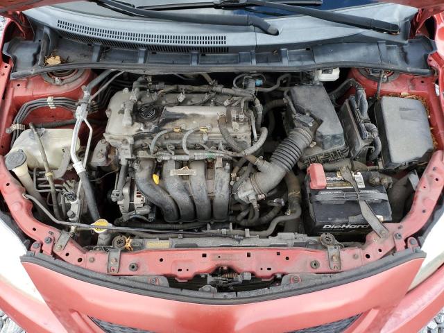 2T1BU4EE5AC239317 - 2010 TOYOTA COROLLA BASE 红色 照片 11
