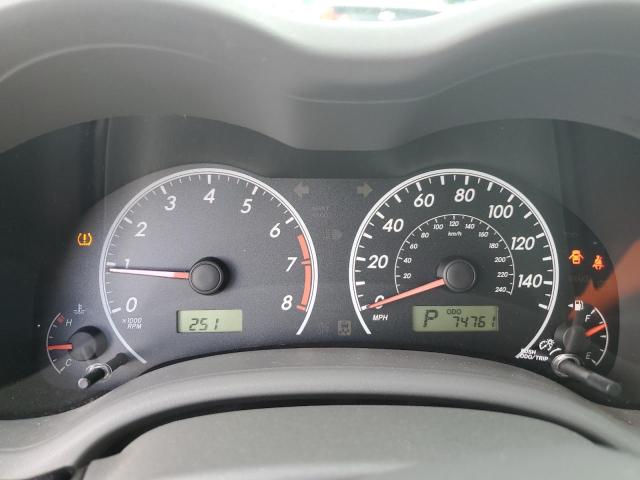 2T1BU4EE5AC239317 - 2010 TOYOTA COROLLA BASE 红色 照片 9