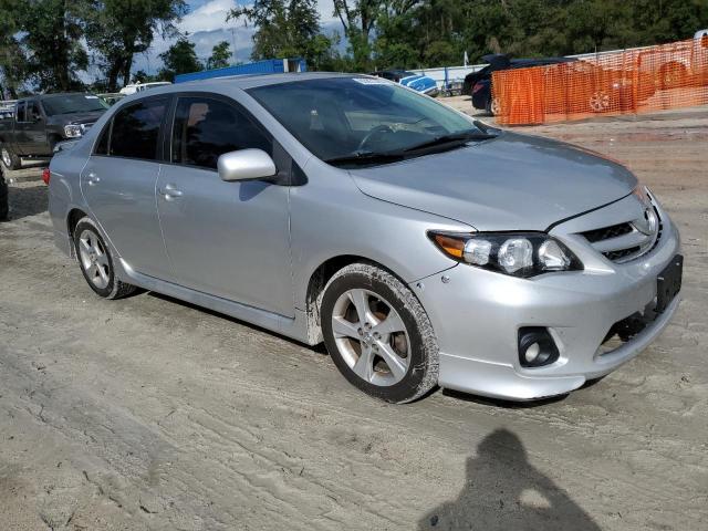 2T1BU4EE1BC707559 - 2011 TOYOTA COROLLA BASE Серебристый фото 4