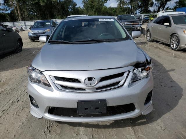 2T1BU4EE1BC707559 - 2011 TOYOTA COROLLA BASE Серебристый фото 5