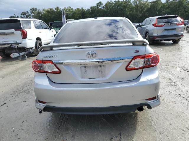 2T1BU4EE1BC707559 - 2011 TOYOTA COROLLA BASE Серебристый фото 6