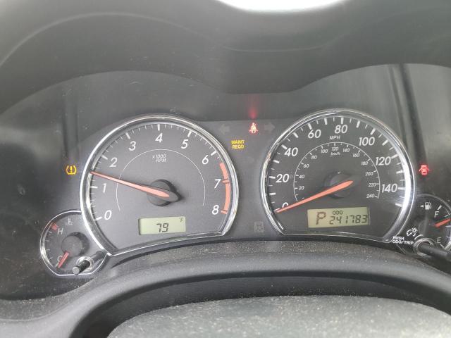 2T1BU4EE1BC707559 - 2011 TOYOTA COROLLA BASE Серебристый фото 9