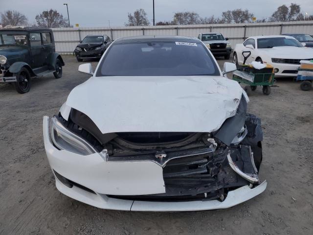 5YJSA1E19GF151945 - 2016 TESLA MODEL S WHITE photo 5