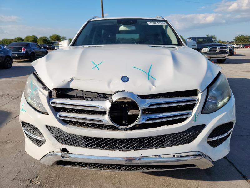 4JGDA5JB4GA722969 - 2016 MERCEDES-BENZ GLE 350 Белый фото 5