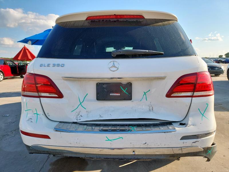 4JGDA5JB4GA722969 - 2016 MERCEDES-BENZ GLE 350 Белый фото 6