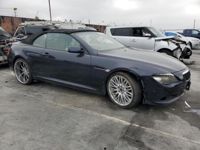 WBAEB53548CX63022 - 2008 BMW 650 I BLUE photo 4