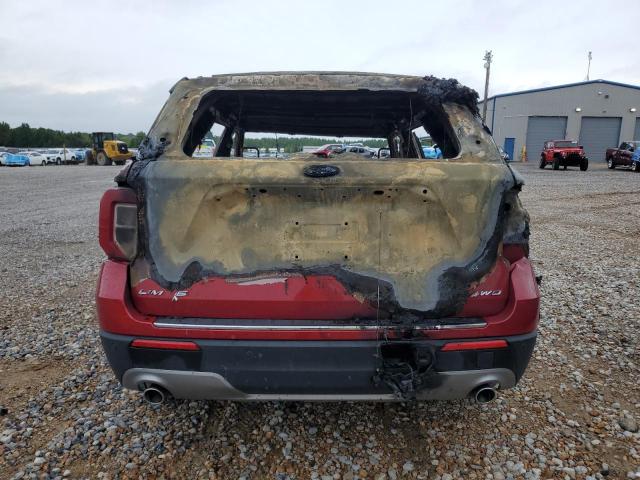 1FMSK8FHXPGA26567 - 2023 FORD EXPLORER LIMITED Burdeos foto 6