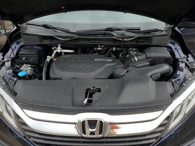 5FNRL6H21JB074294 - 2018 HONDA ODYSSEY LX BLUE photo 12