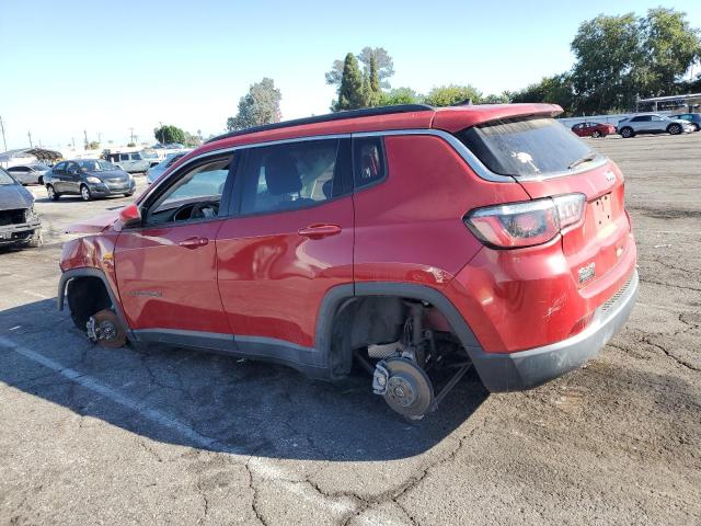 3C4NJDBB4KT735241 - 2019 JEEP COMPASS LATITUDE أحمر صورة 2