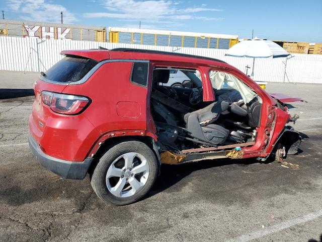 3C4NJDBB4KT735241 - 2019 JEEP COMPASS LATITUDE أحمر صورة 3