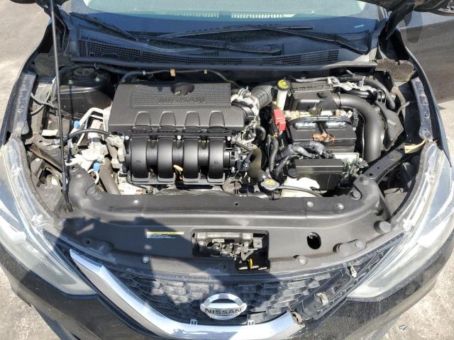 3N1AB7AP0JY261867 - 2018 NISS SENTRA S BLACK photo 11