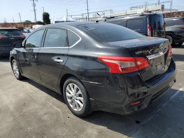 3N1AB7AP0JY261867 - 2018 NISS SENTRA S BLACK photo 2