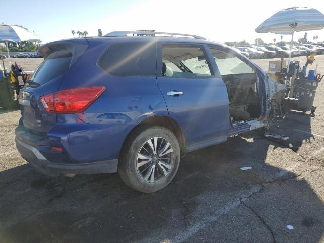 5N1DR2MM6JC608438 - 2018 NISSAN PATHFINDER S أزرق صورة 3