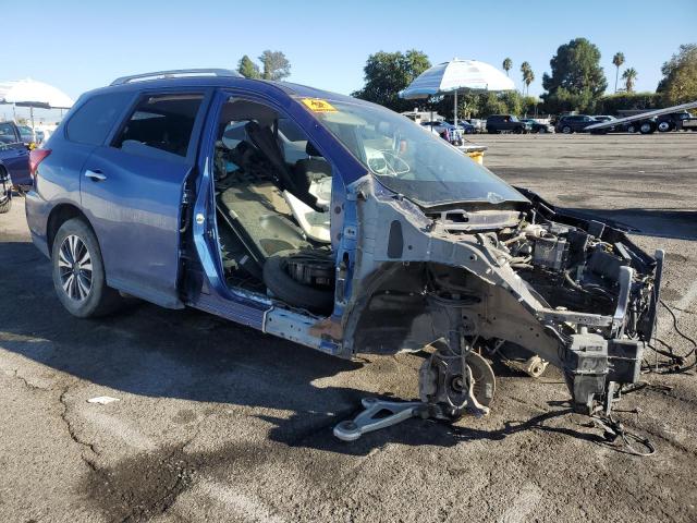 5N1DR2MM6JC608438 - 2018 NISSAN PATHFINDER S أزرق صورة 4