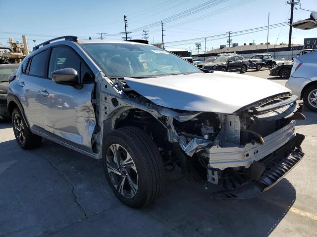 JF2GUADC5R8901684 - 2024 SUBARU CROSSTREK PREMIUM ვერცხლისფერი ფოტო 4