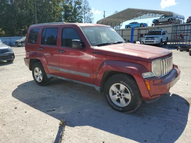 1J4PN2GK1BW525808 - 2011 JEEP LIBERTY SPORT MAROON photo 4