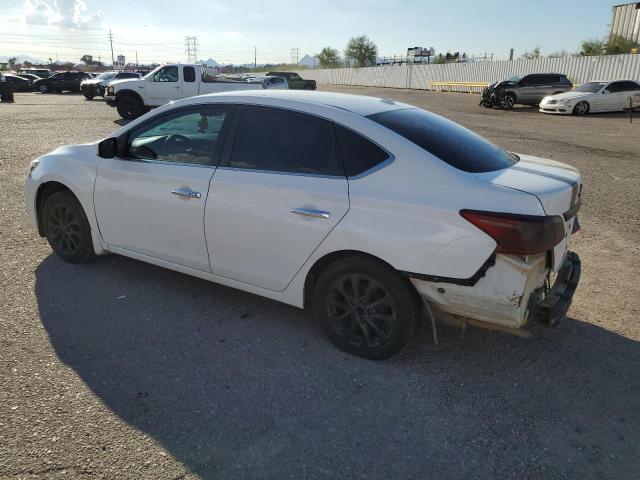 3N1AB7AP0JL637593 - 2018 NISSAN SENTRA S WHITE photo 2