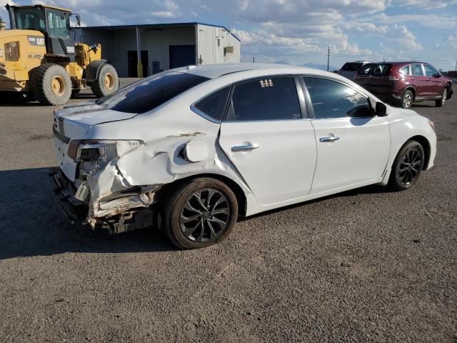 3N1AB7AP0JL637593 - 2018 NISSAN SENTRA S WHITE photo 3