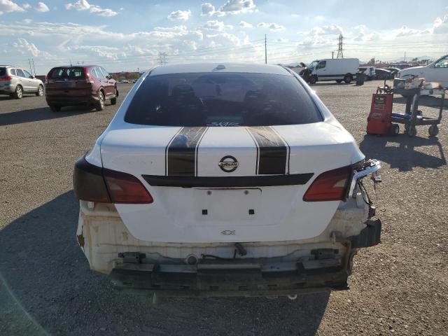 3N1AB7AP0JL637593 - 2018 NISSAN SENTRA S WHITE photo 6