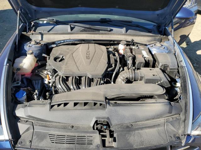 5NPEG4JA3MH107746 - 2021 HYUNDAI SONATA SE BLUE photo 11