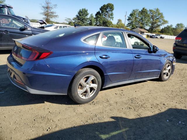 5NPEG4JA3MH107746 - 2021 HYUNDAI SONATA SE BLUE photo 3