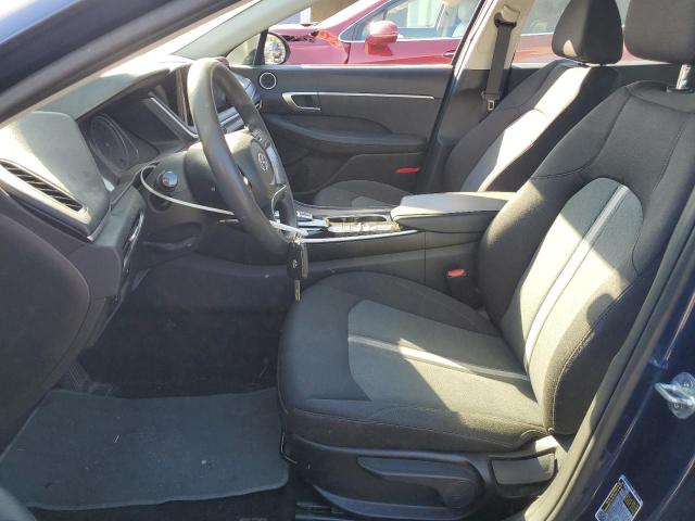 5NPEG4JA3MH107746 - 2021 HYUNDAI SONATA SE BLUE photo 7
