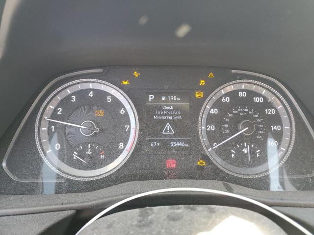 5NPEG4JA3MH107746 - 2021 HYUNDAI SONATA SE BLUE photo 9