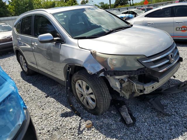 5J6RM3H76DL009511 - 2013 HONDA CR-V EXL SILVER photo 4