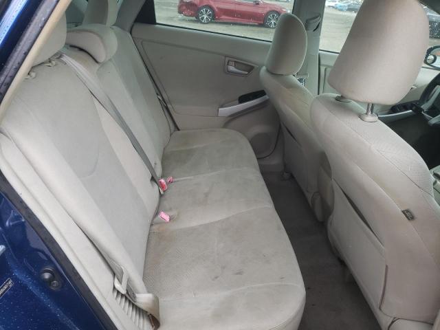 JTDKN3DU3A0171447 - 2010 TOYOTA PRIUS أزرق صورة 10