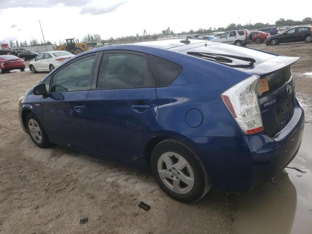 JTDKN3DU3A0171447 - 2010 TOYOTA PRIUS أزرق صورة 2