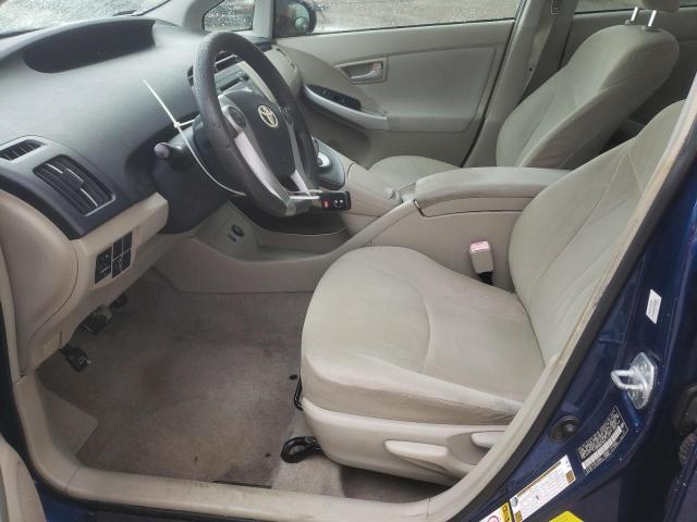 JTDKN3DU3A0171447 - 2010 TOYOTA PRIUS أزرق صورة 7
