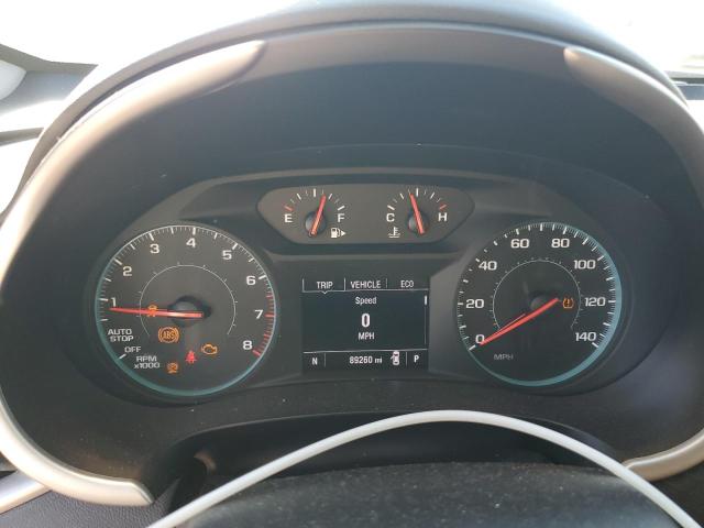 1G1ZD5ST4NF124432 - 2022 CHEVROLET MALIBU LT ვერცხლისფერი ფოტო 9