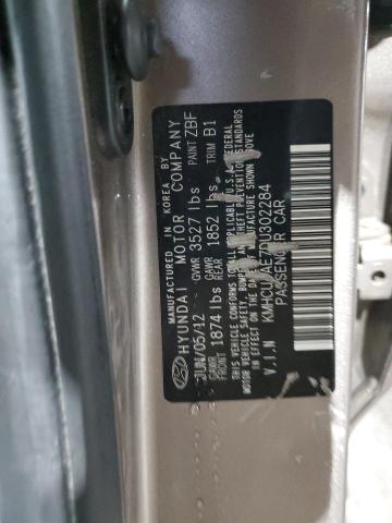 KMHCU4AE7DU302284 - 2013 HYUNDAI ACCENT GLS ყავისფერი ფოტო 13