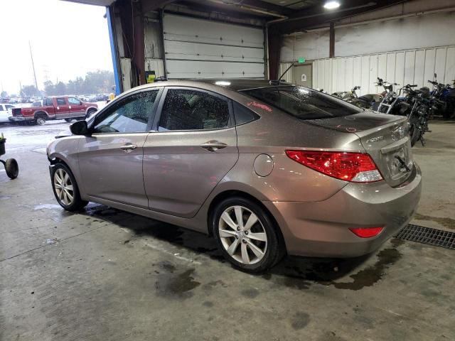 KMHCU4AE7DU302284 - 2013 HYUNDAI ACCENT GLS ყავისფერი ფოტო 2