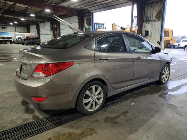KMHCU4AE7DU302284 - 2013 HYUNDAI ACCENT GLS ყავისფერი ფოტო 3