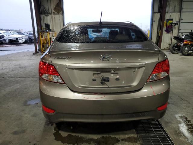 KMHCU4AE7DU302284 - 2013 HYUNDAI ACCENT GLS ყავისფერი ფოტო 6