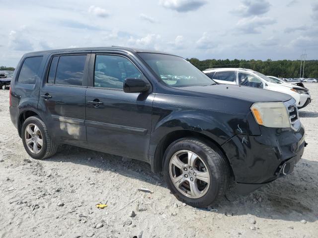 5FNYF3H53CB037312 - 2012 HONDA PILOT EXL Schwarz Foto 4