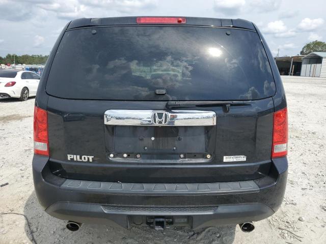 5FNYF3H53CB037312 - 2012 HONDA PILOT EXL Schwarz Foto 6