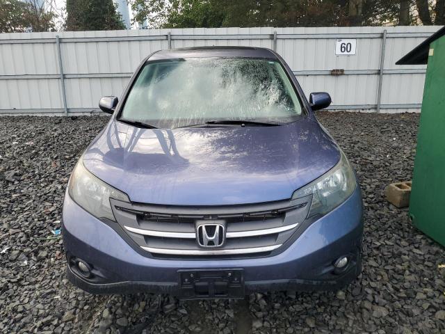 2HKRM4H58DH615486 - 2013 HONDA CR-V EX BLUE photo 5