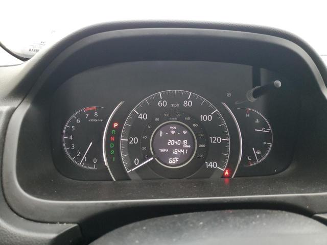 2HKRM4H58DH615486 - 2013 HONDA CR-V EX BLUE photo 9